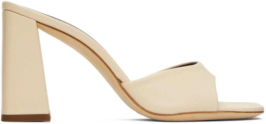 Staud Off-White Sloane Heels 1
