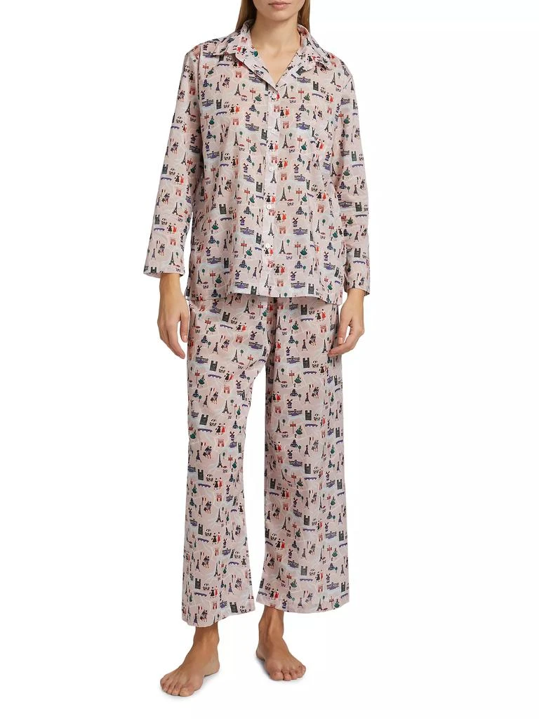 Pour Les Femmes Paris Cotton Pajamas 3