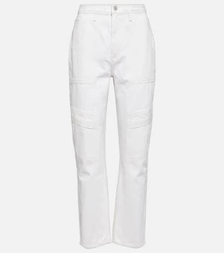 AGOLDE Cooper high-rise denim cargo pants 1