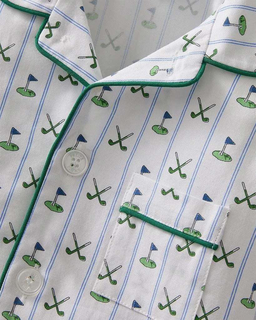 Petite Plume Boys
Fairway Striped Classic Pajama Set - Baby, Little Kid, Big Kid 2