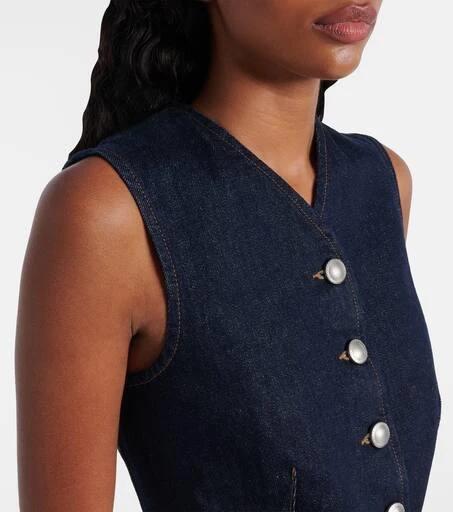 7 For All Mankind Lady denim vest 4