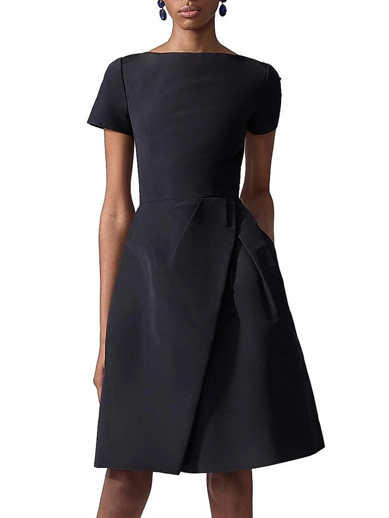 Carolina Herrera Icon Silk Faille Cocktail Dress 3