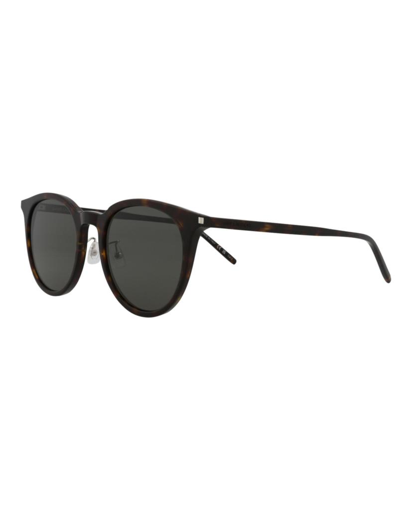 Yves Saint Laurent Round-Frame Acetate Sunglasses