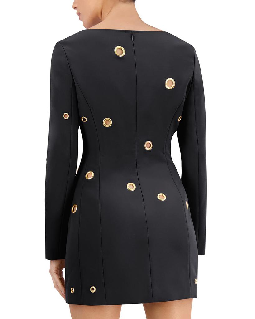 完売間近！【BCBG MAXAZRIA】Grommet Mini Dress BCBGMAXAZRIA Grommet Mini Dress Noir 4 - Dresses & Skirts