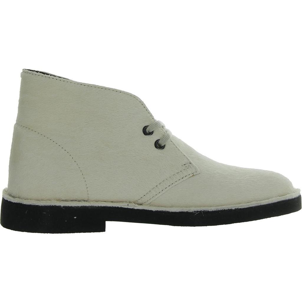 Clarks Desert Boot 2 Womens Calf Hair Padded Insole Chukka Boots