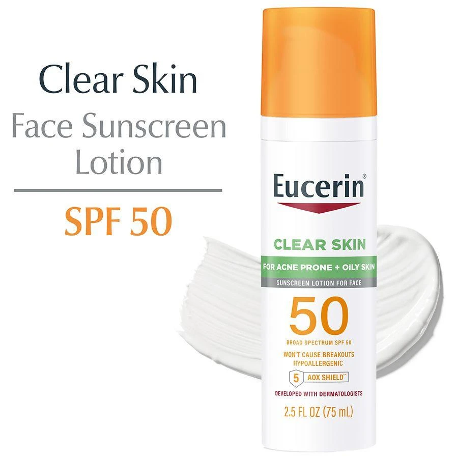 Eucerin Face Sunscreen Lotion SPF 50 For Acne Prone Oily Skin 3