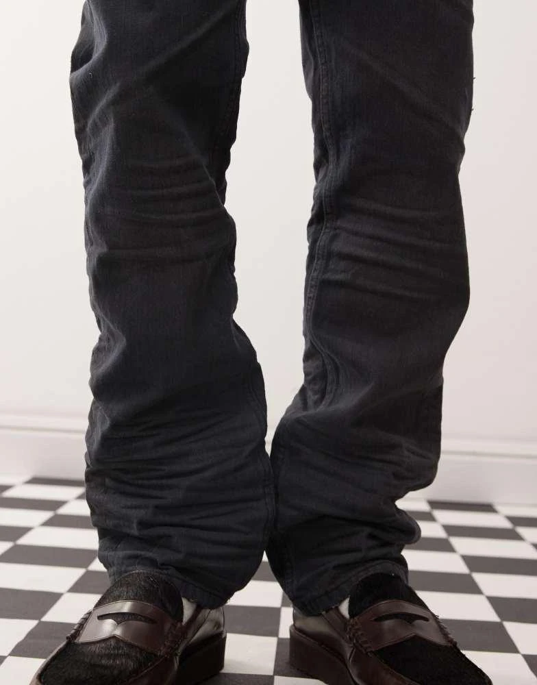 Cheap Monday Cheap Monday x Landon Barker Issue slim leg rigid coated jeans in black 3