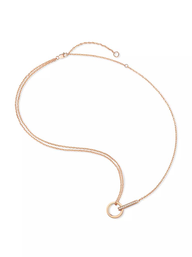 Repossi Berbere 18K Rose Gold & Diamond Necklace