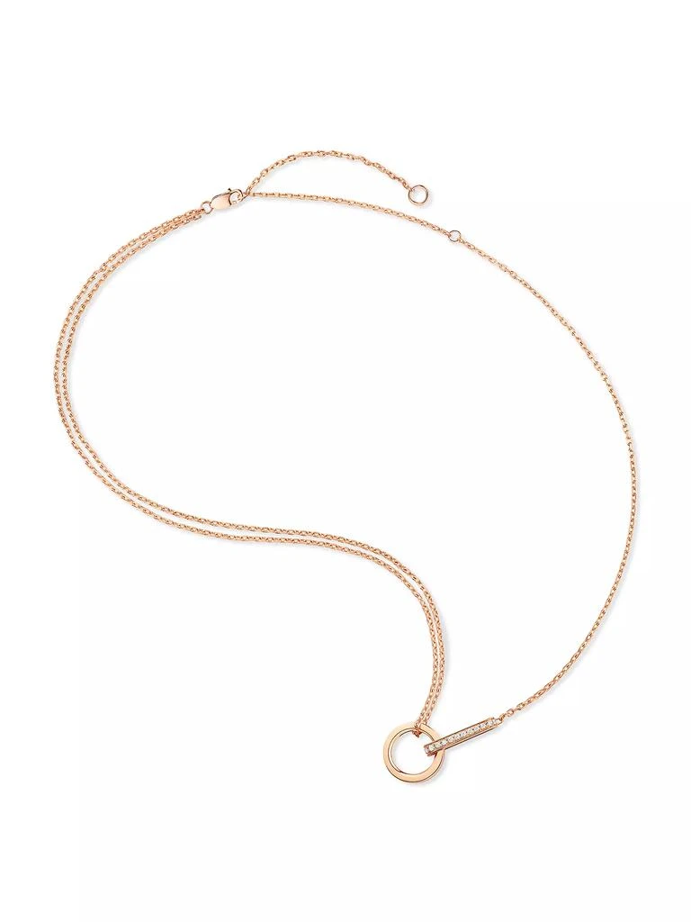 Repossi Berbere 18K Rose Gold & Diamond Necklace 2