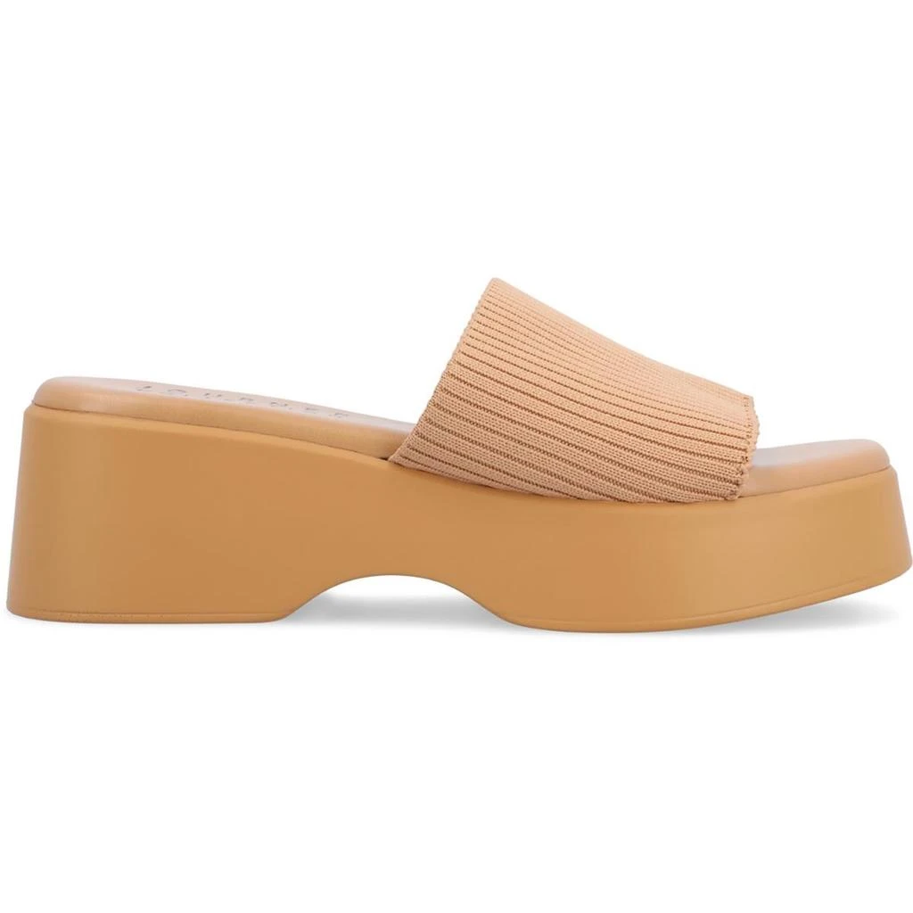 Journee Collection Emani Womens Slip On Casual Slide Sandals 2