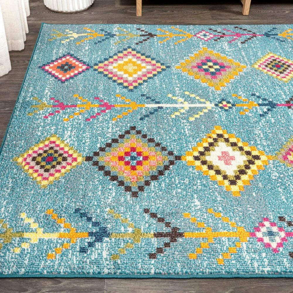 JONATHAN Y Tribal Love Geometric Area Rug 3