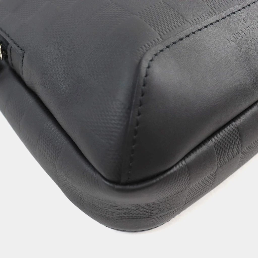Louis Vuitton Louis Vuitton Black Canvas Avenue Sling Bag 7