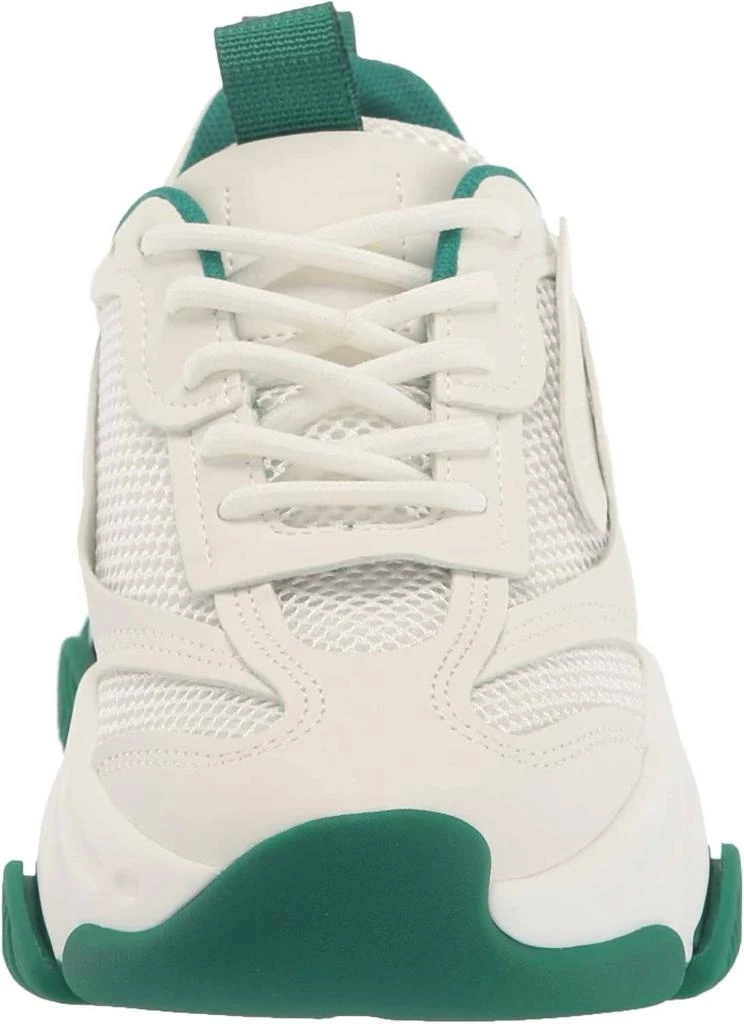 Steve Madden Women's Possession Sneaker In White/emerald 3