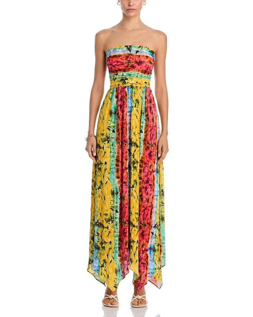 Ramy Brook Printed Strapless Midi Dress - Exclusive 7
