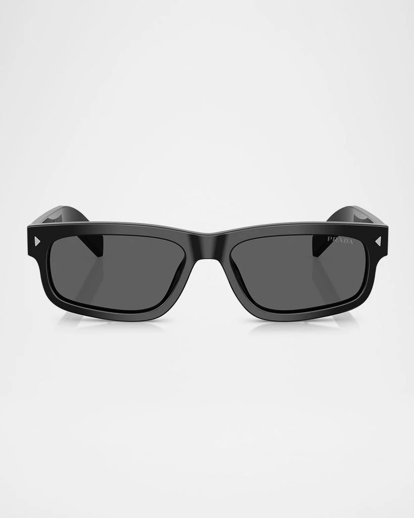 Prada Men's Rectangular Sunglasses 1