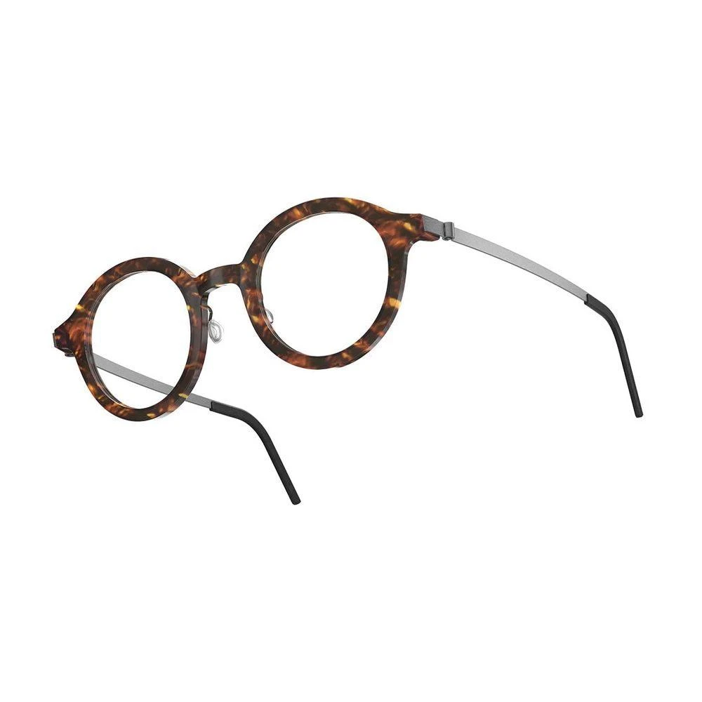 LINDBERG Acetanium 1269 Round Tortoise Acetanium 1269 Eyeglasses 2