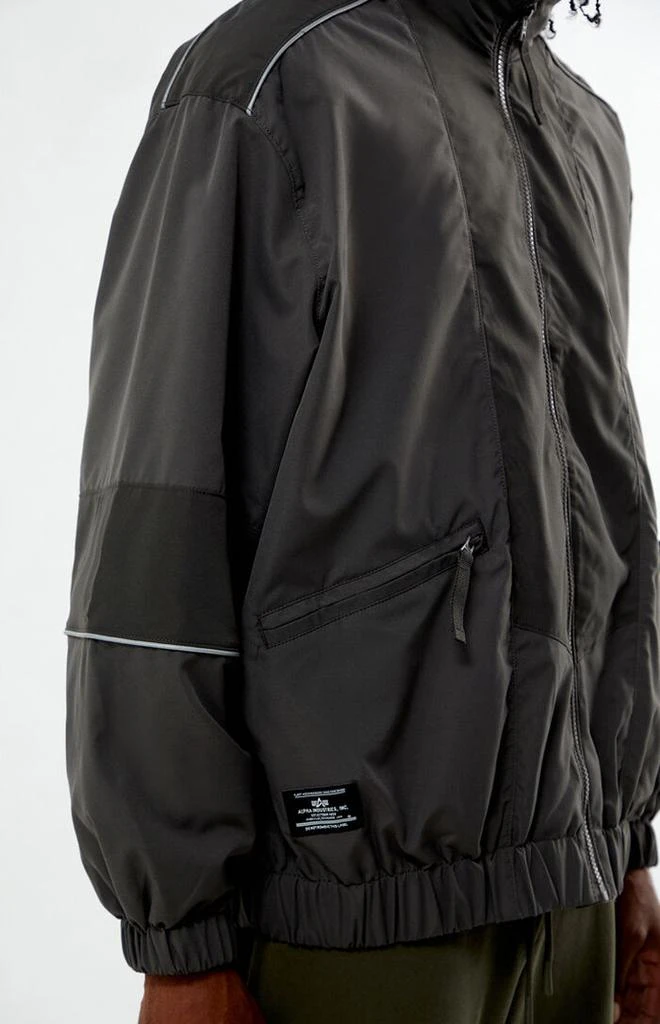 Alpha Industries Charcoal Track Jacket 2