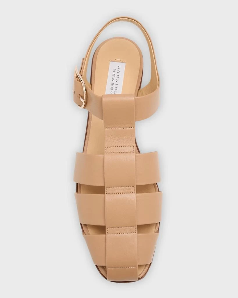 Gabriela Hearst Lynn Leather Fisherman Sandals 5