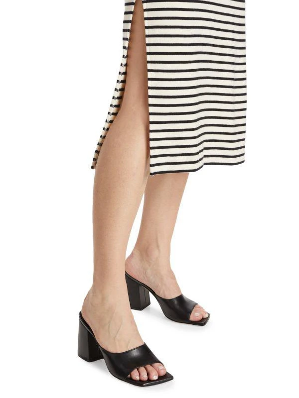 Tanya Taylor Chandan Striped Midi-Dress 5