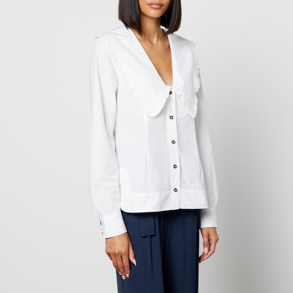 Ganni Organic Cotton-Poplin Shirt