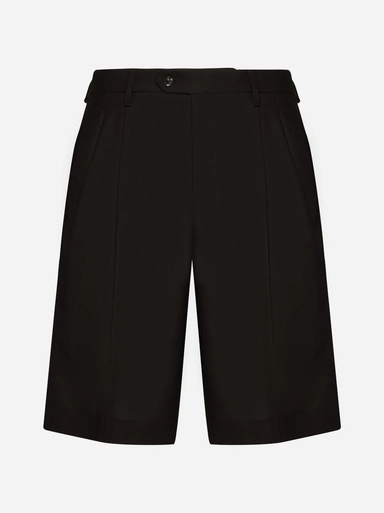 LARDINI Wool shorts 1