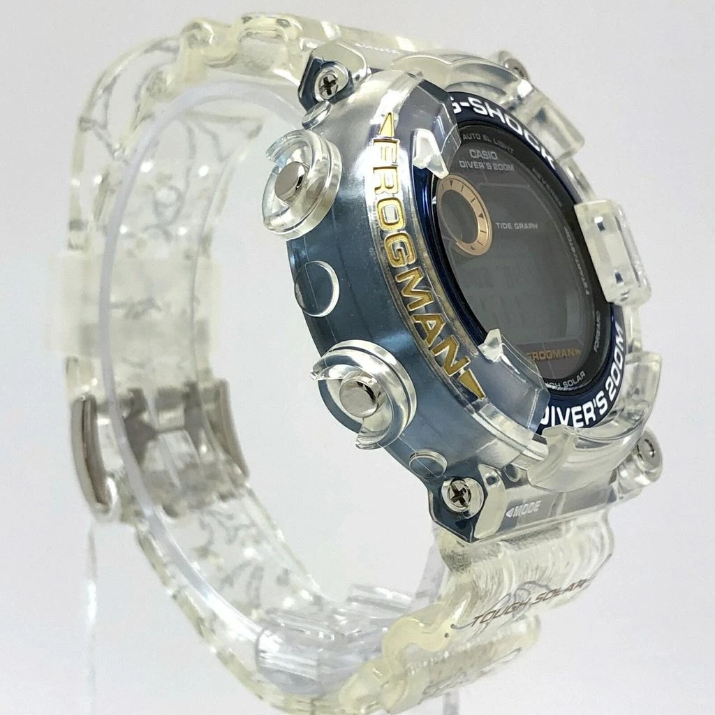 Casio G-Shock blue Clear Resin Stainless Steel Wristwatch (Pre-Owned) 2