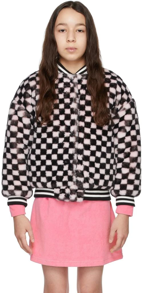 Luckytry Kids Reversible Pink
Black Shining End Jacket 2