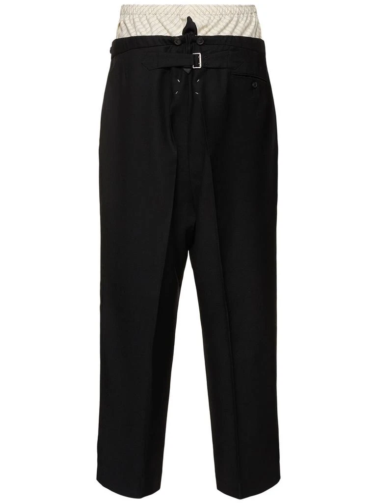 MAISON MARGIELA Wool & Mohair Pants 3