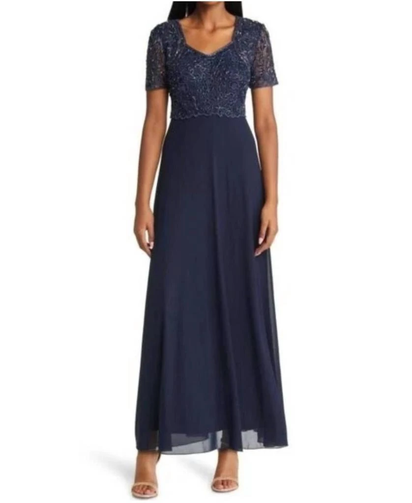 sachin and babi light blue dress Long Formal Dresses Under 100