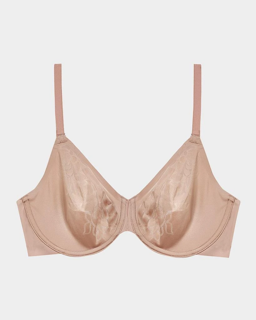 Wacoal Confidence Boost Floral Burnout Full-Cup Bra 1