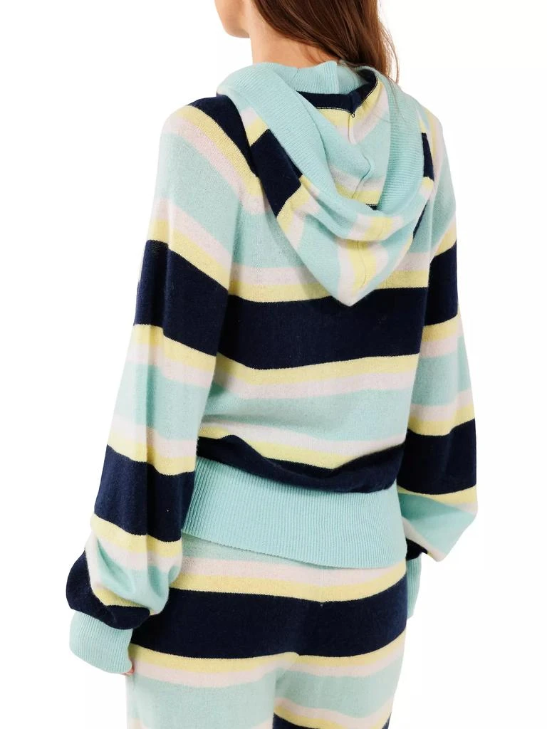 CRUSH CASHMERE Vic Cashmere Striped Hoodie 3