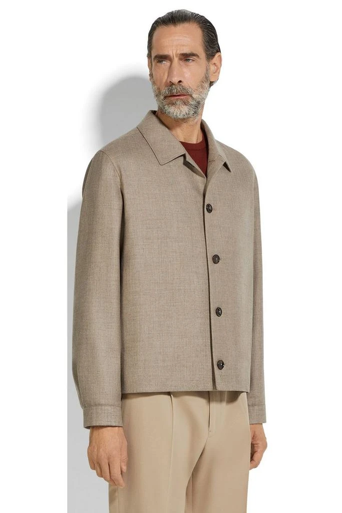 Zegna Zegna Button-Down Shirt Jacket 2
