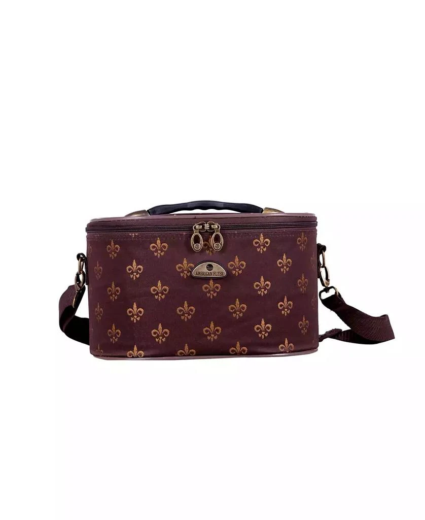 American Flyer Fleur De Lis 4 Piece Luggage Set 19