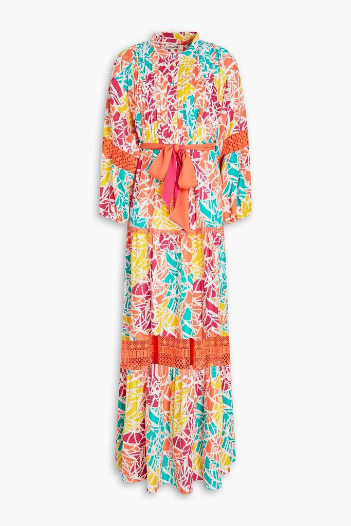Diane von Furstenberg Tessa printed cotton-jacquard maxi dress