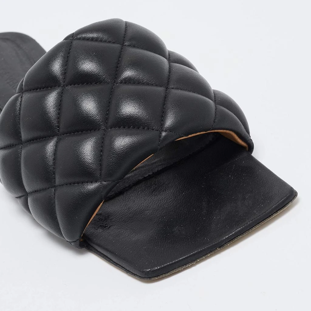 Bottega Veneta Bottega Veneta Black Leather Lido Flat Slides Size 39 8