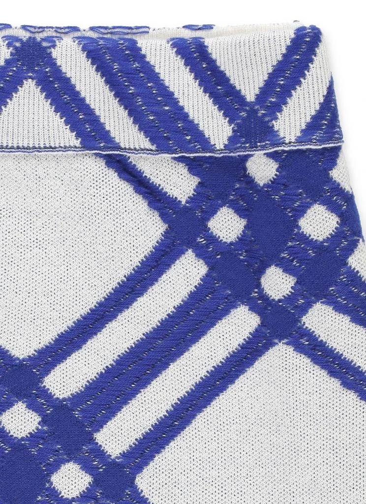 Burberry Burberry Kids Checked High-Waist Skirt 3