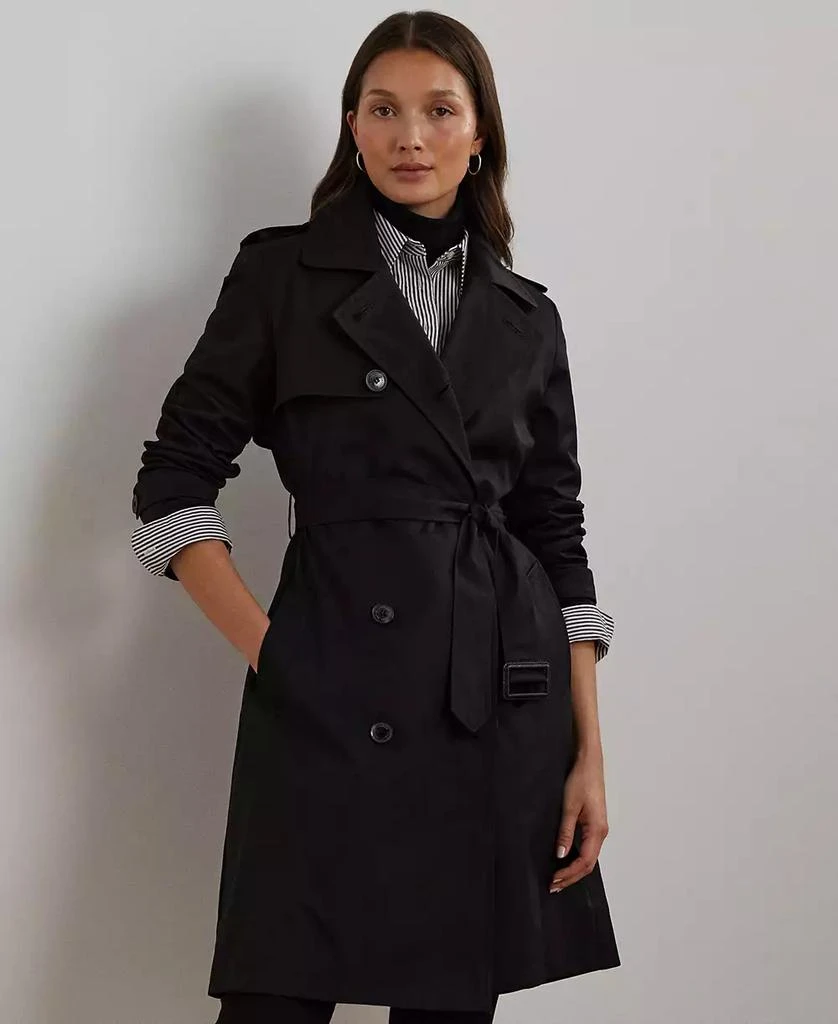 Lauren Ralph Lauren Women's Belted Water-Resistant Trench Coat 3