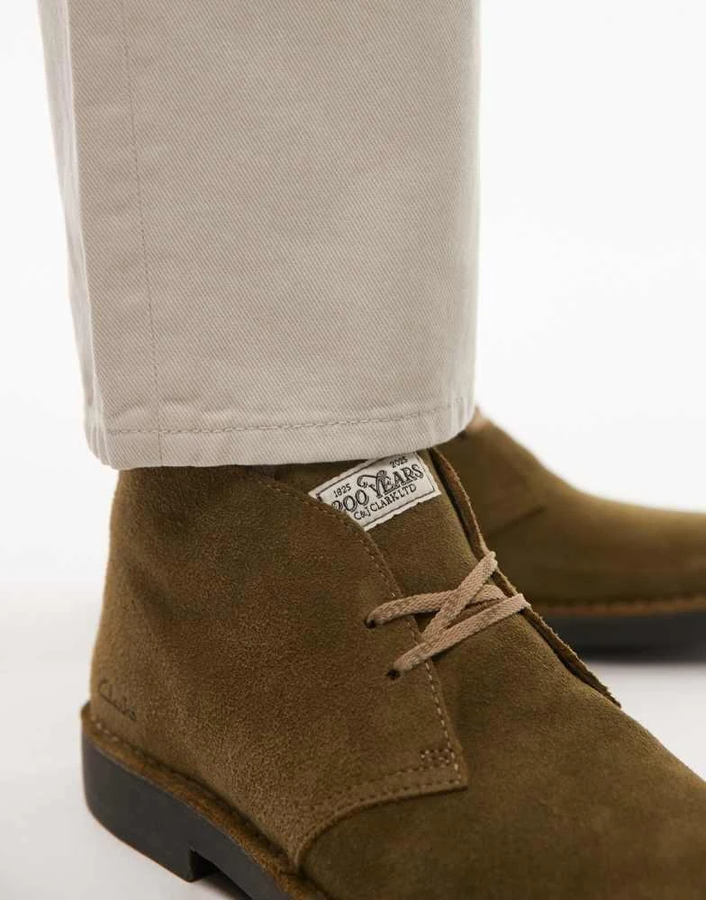 Clarks Clarks Desert EVO boot in olive green suede - Boots  display picture 2
