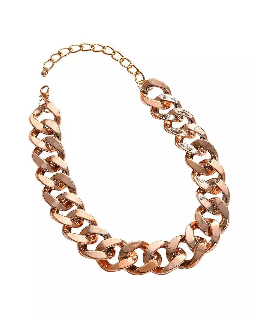 SOHI Block-Link Chain Necklace