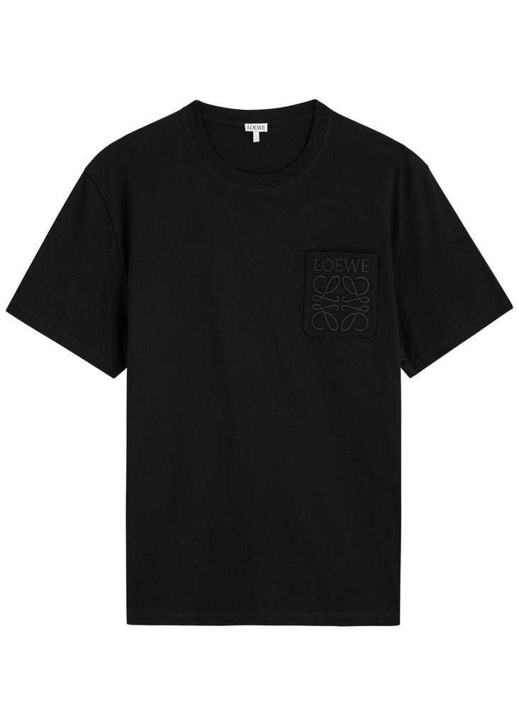 Loewe Logo-embroidered cotton T-shirt - T-Shirts - Compare