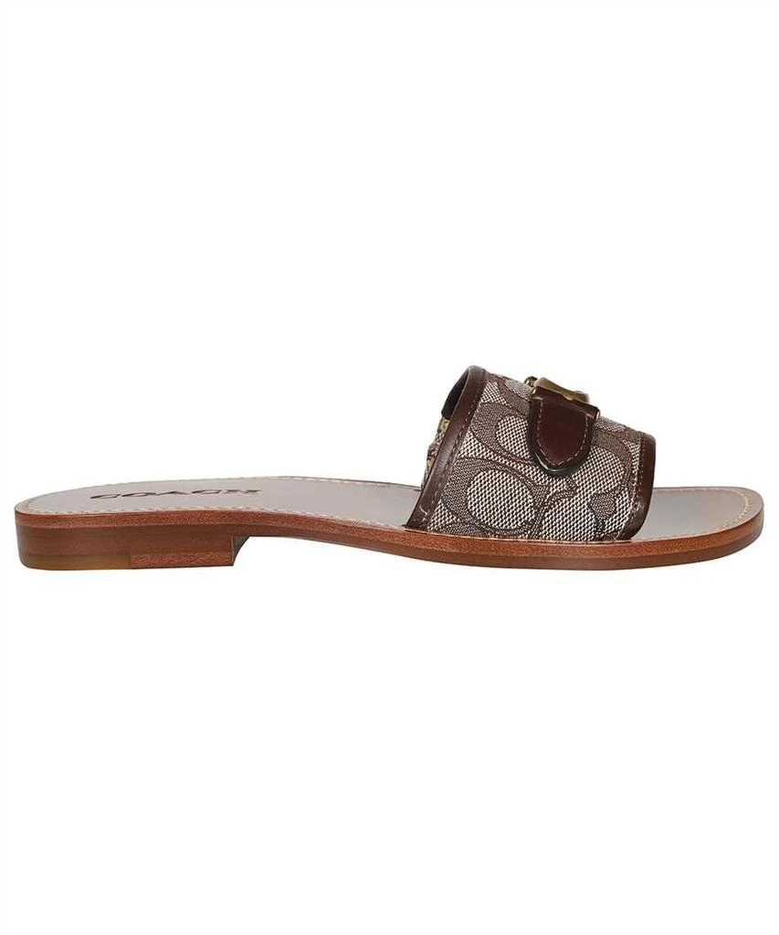 Coach Coach ina in signature jacquard sandals 1