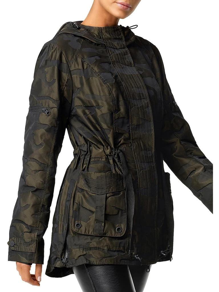 Blanc Noir Womens Camouflage Polyester Windbreaker Jacket 1