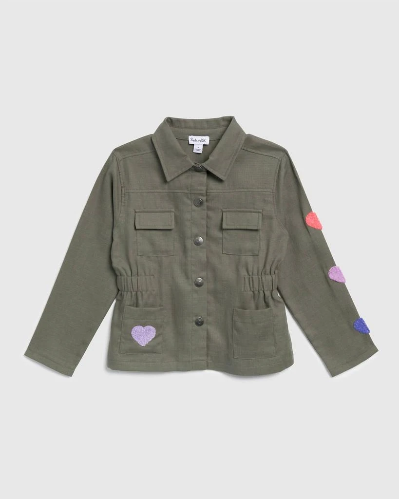 Splendid Splendid - Toddler Girl Hearts Utility Jacket