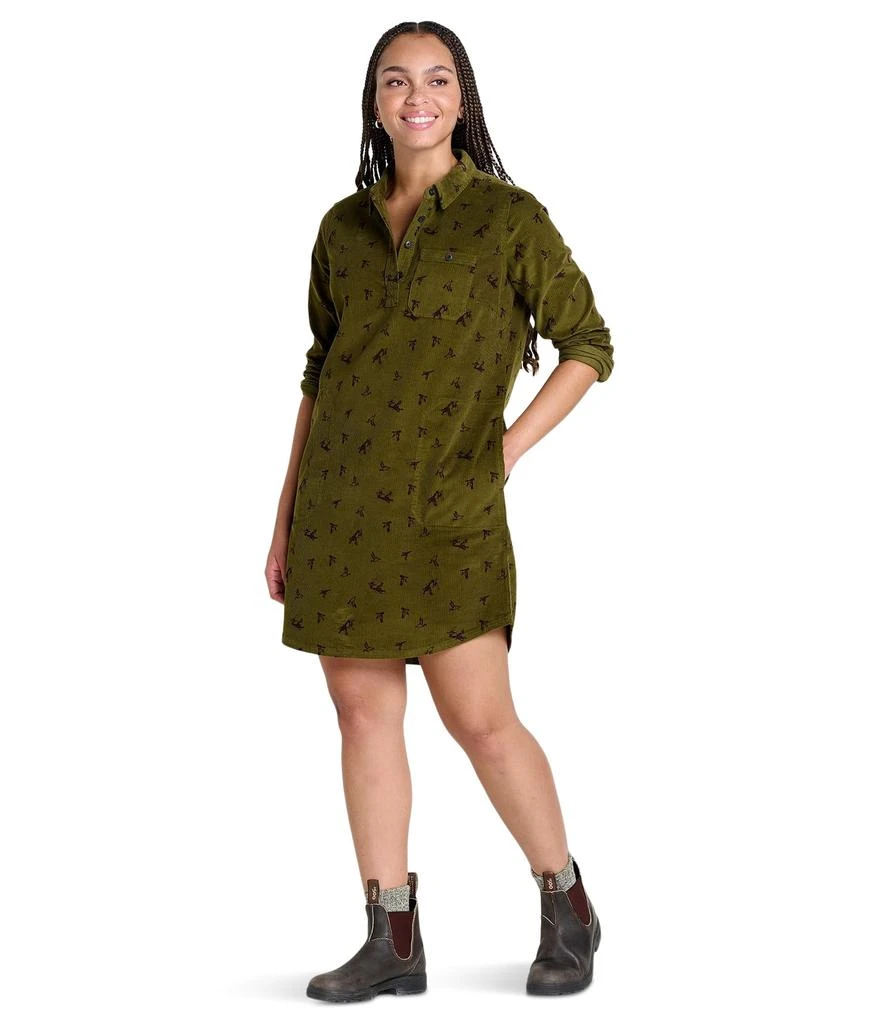 Toad & Co Scouter Cord Long Sleeve Shirtdress 1