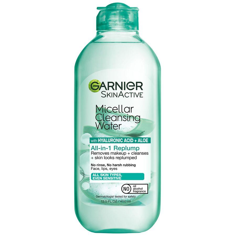 SkinActive Micellar Cleansing Water All-in-1 Replump