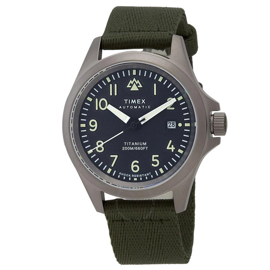 Timex Open Box - Timex Expedition North Titanium Automatic Gray Dial Men's Watch TW2V95300 1