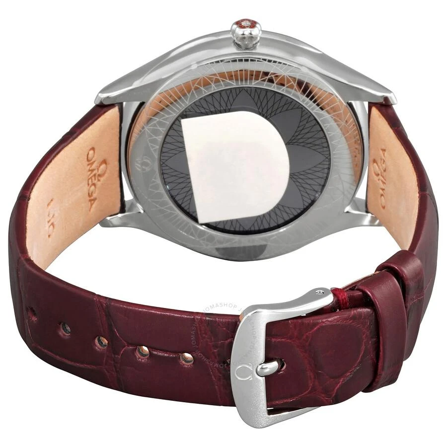 Omega De Ville Quartz Red Dial Ladies Watch 428.18.36.60.11.001 3