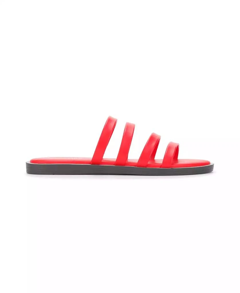 Kenneth Cole Women's Sloan Four Band Slide Flat Sandals 2