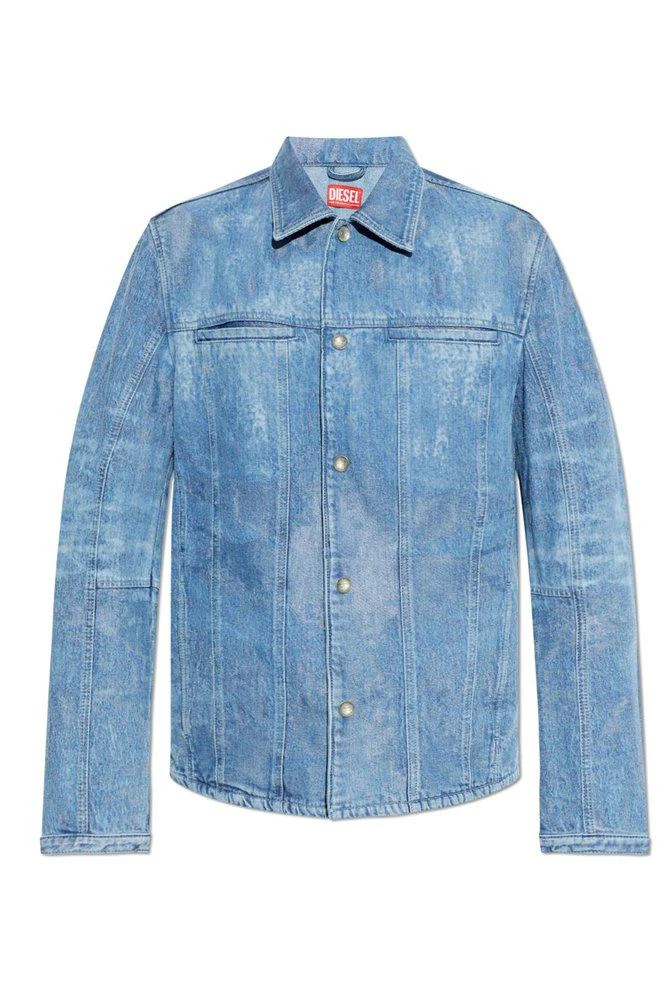 Diesel Diesel D Seron Fsi Buttoned Denim Jacket