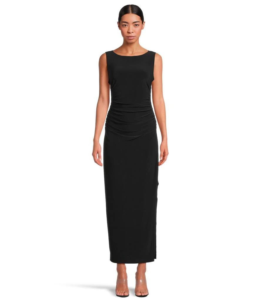 Norma Kamali Sleeveless Shirred Waist Gown 1